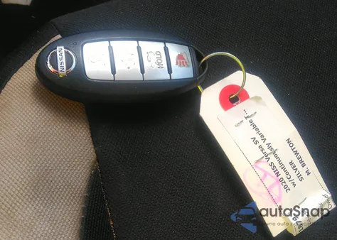 2020 Nissan Versa Sv Xtronic Cvt из США, поврежденный, VIN 3N1CN8EV9LL804003